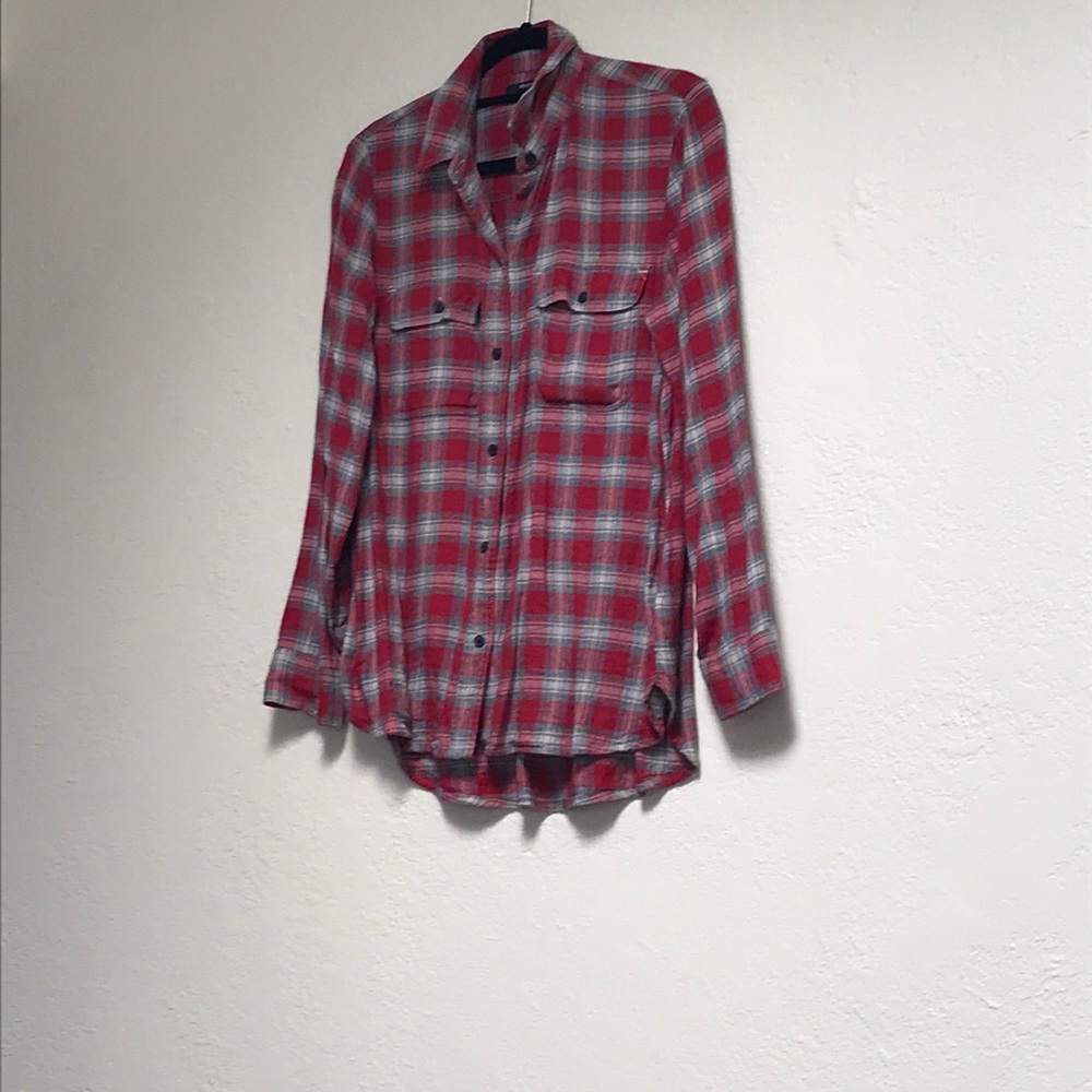 Madewell boyfriend flannel